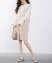 ノースリーブニットワンピースsdpxyf6320 アイボリー