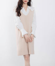 ノースリーブニットワンピースsdpxyf6320 アイボリー