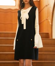 ノースリーブニットワンピースsdpxyf6320 ブラック