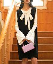 ノースリーブニットワンピースsdpxyf6320 ブラック