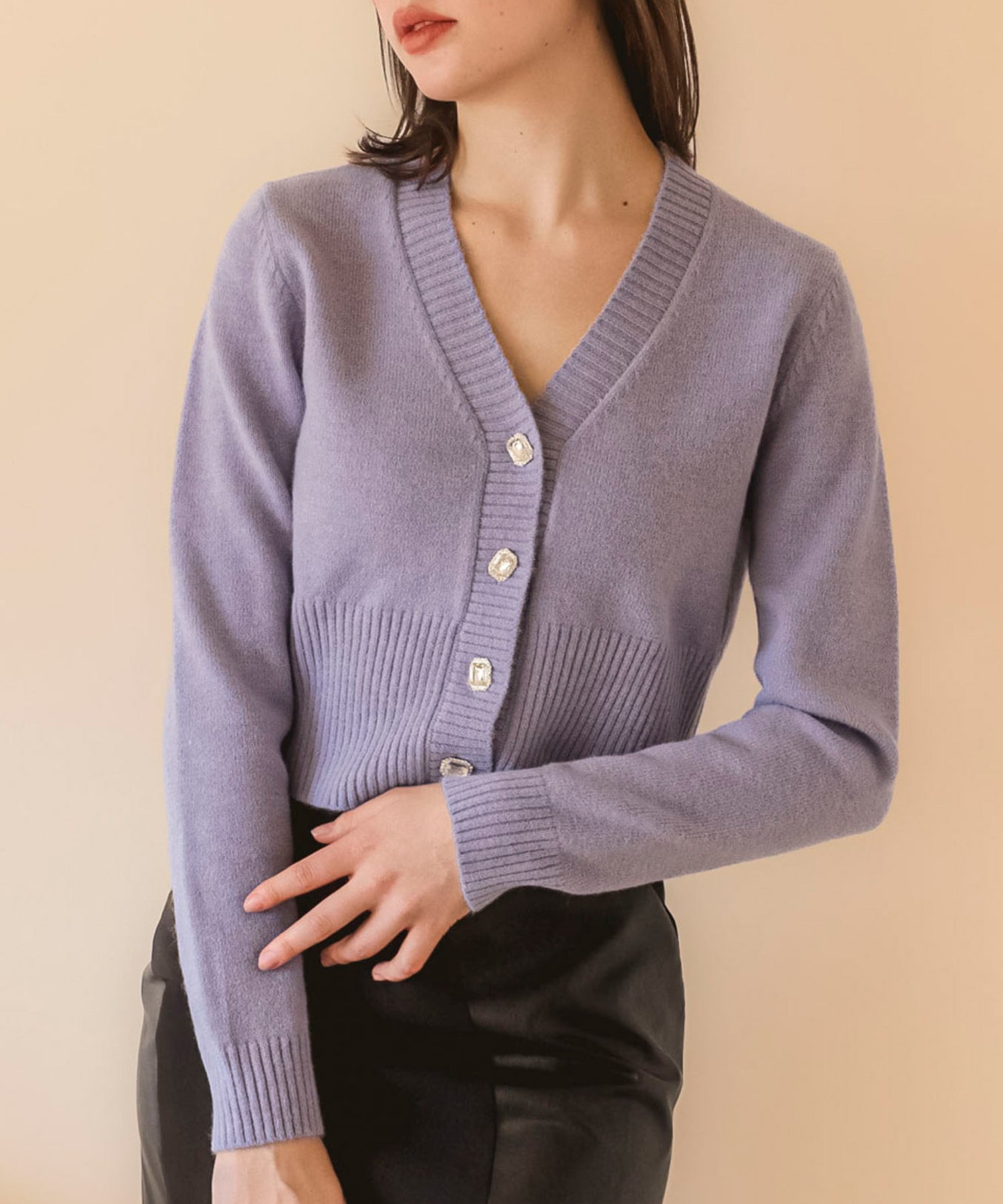 ビジューボタンニットカーディガンsdpxyf6529-103-15