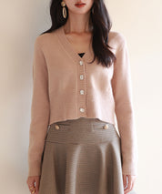 ビジューボタンニットカーディガンsdpxyf6529-103-174
