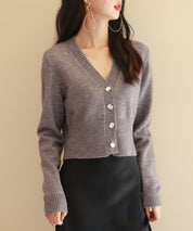 ビジューボタンニットカーディガンsdpxyf6529-103-18