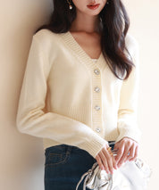 ビジューボタンニットカーディガンsdpxyf6529-103-38