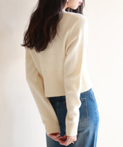 ビジューボタンニットカーディガンsdpxyf6529 アイボリー