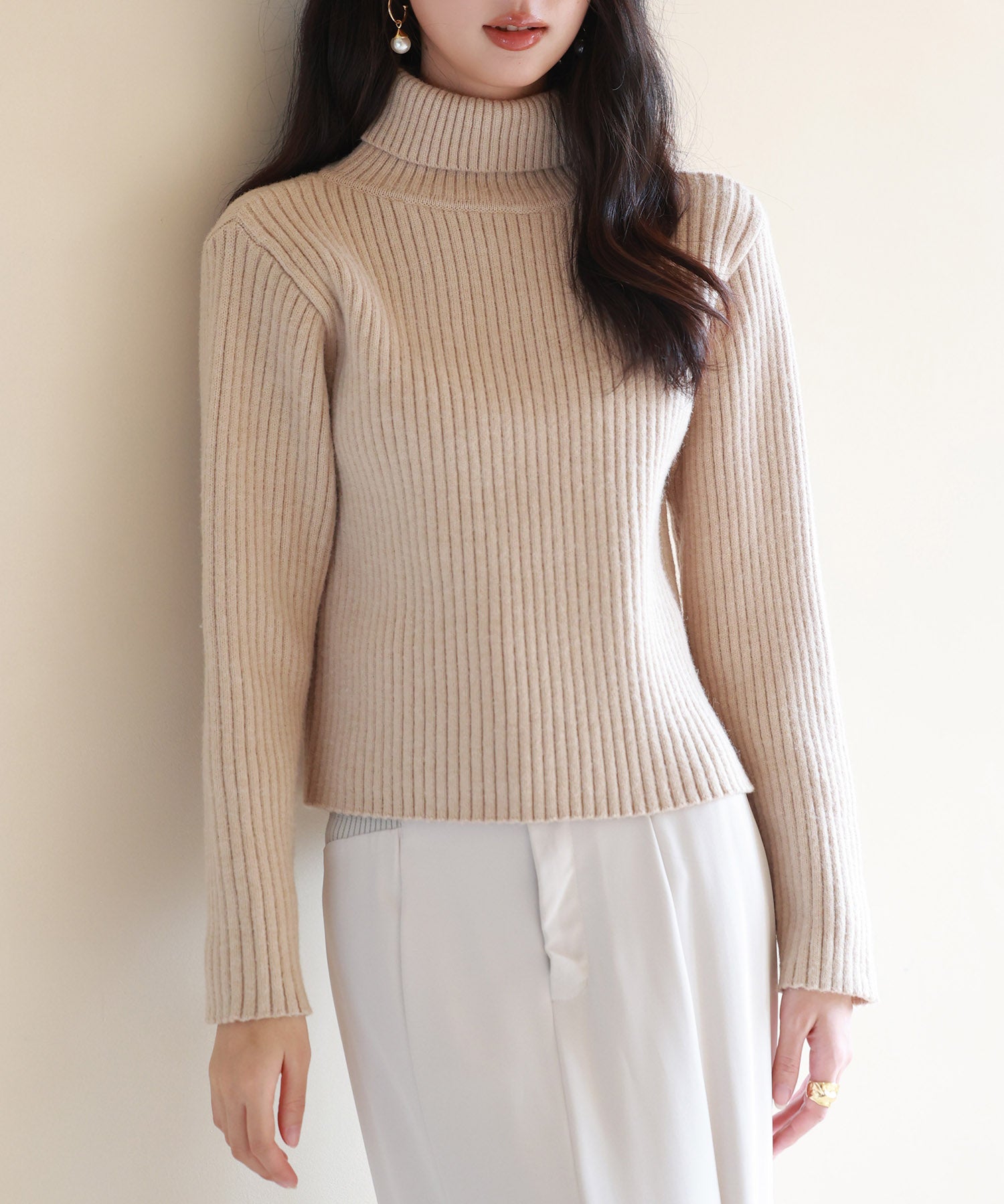 暖かい&着心地抜群タートルネックニットsdpxyf6538-103-14