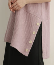 2way着回し抜群チュニック丈ニットプルオーバsdpxyf7051 ラベンダー