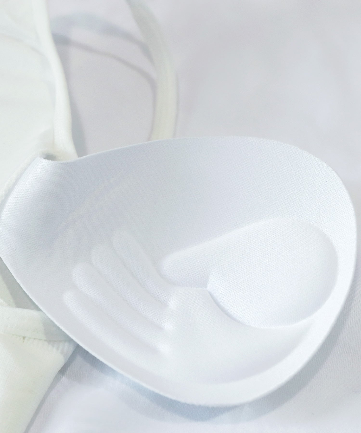 リブ編みミディ丈ブラトップtfqt6632 ホワイト