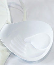 リブ編みミディ丈ブラトップtfqt6632 ホワイト