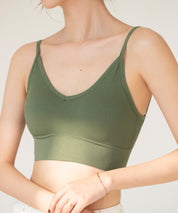 リブ編みミディ丈ブラトップtfqt6632-103-22