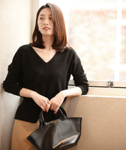 11色4size裾フレアペプラムニットトップスxy1020 ブラック