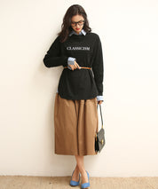 ゴールドバックル細ベルトxyf0002 ブラウン