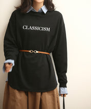 ゴールドバックル細ベルトxyf0002 ブラウン