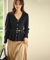 ゴールドバックル細ベルトxyf0002 ブラック