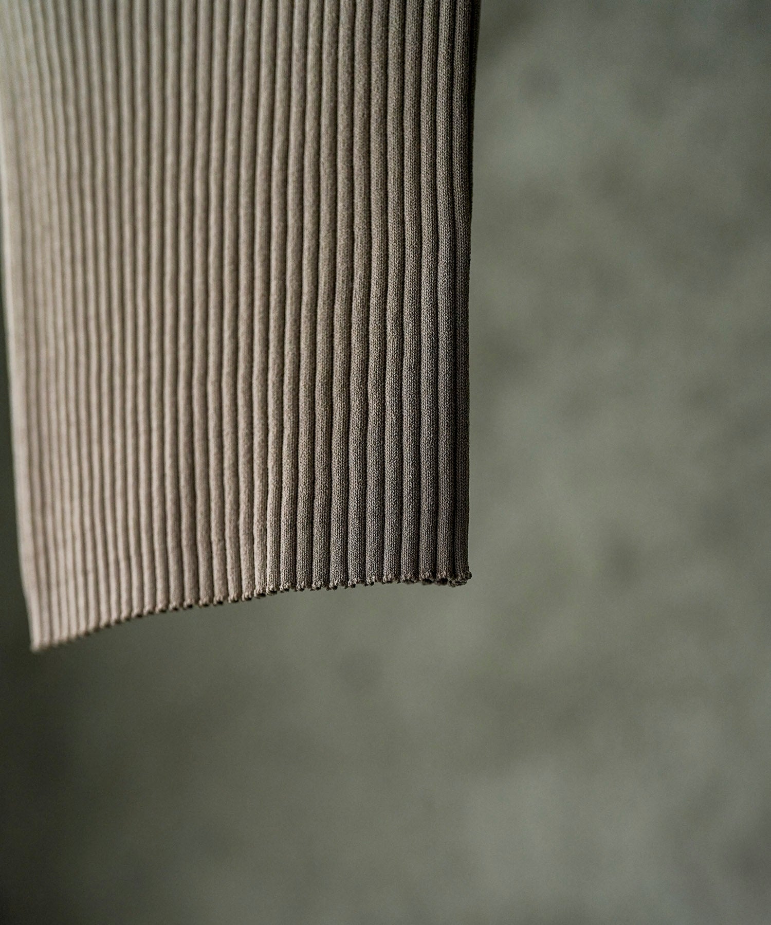 フレンチスリーブリブ切替サマーニットトップスxyf9299 ベージュ系その他