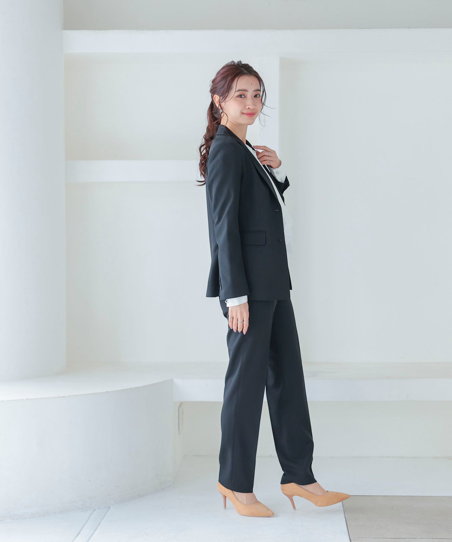 スーツ上下セット 2点セット ジャケット パンツ ｜ 全3色 × 5サイズ