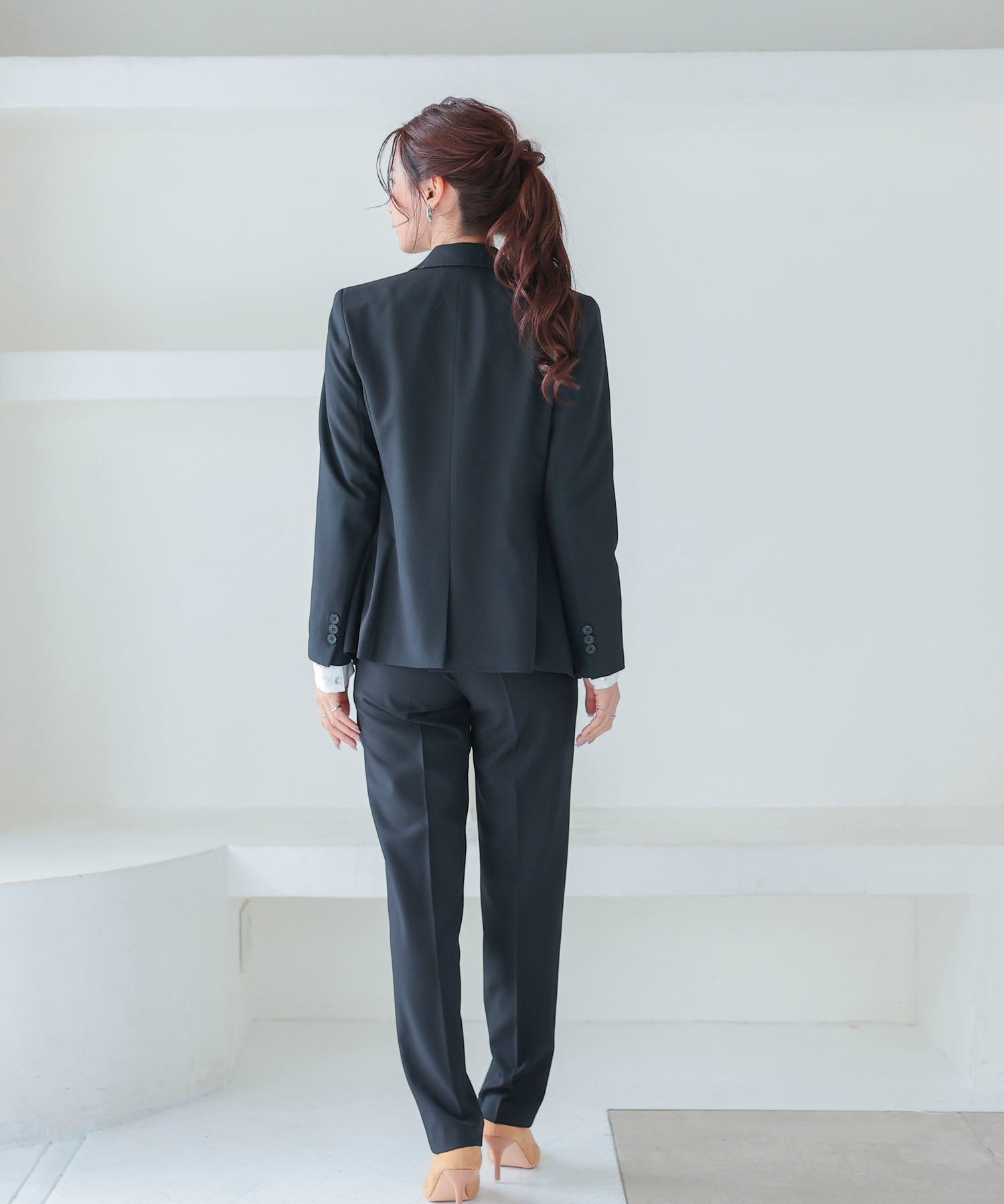 スーツ上下セット 2点セット ジャケット パンツ ｜ 全3色 × 5サイズ