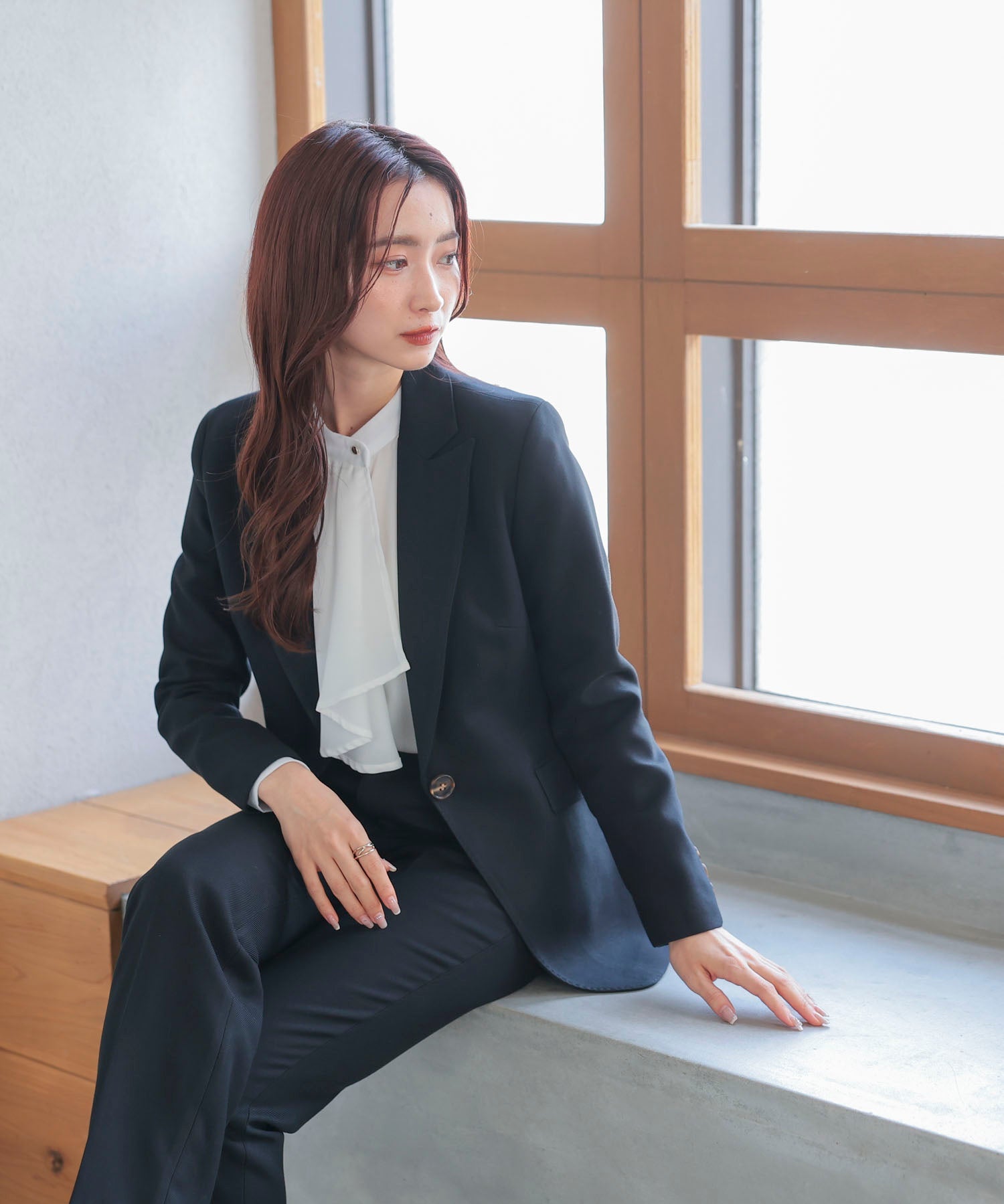 スーツ上下セット 2点セット ジャケット パンツ ｜ 全2色 × 5サイズ