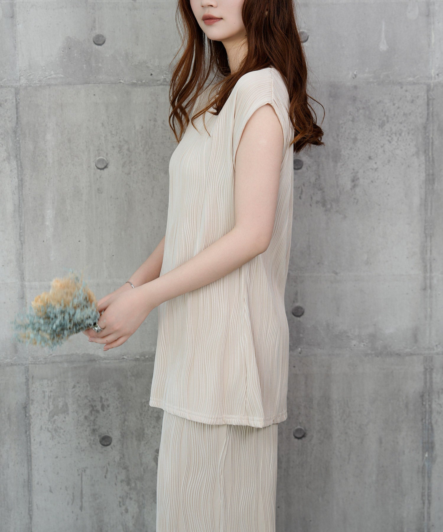 カットソーセットアップ パンツドレスdsrb1259