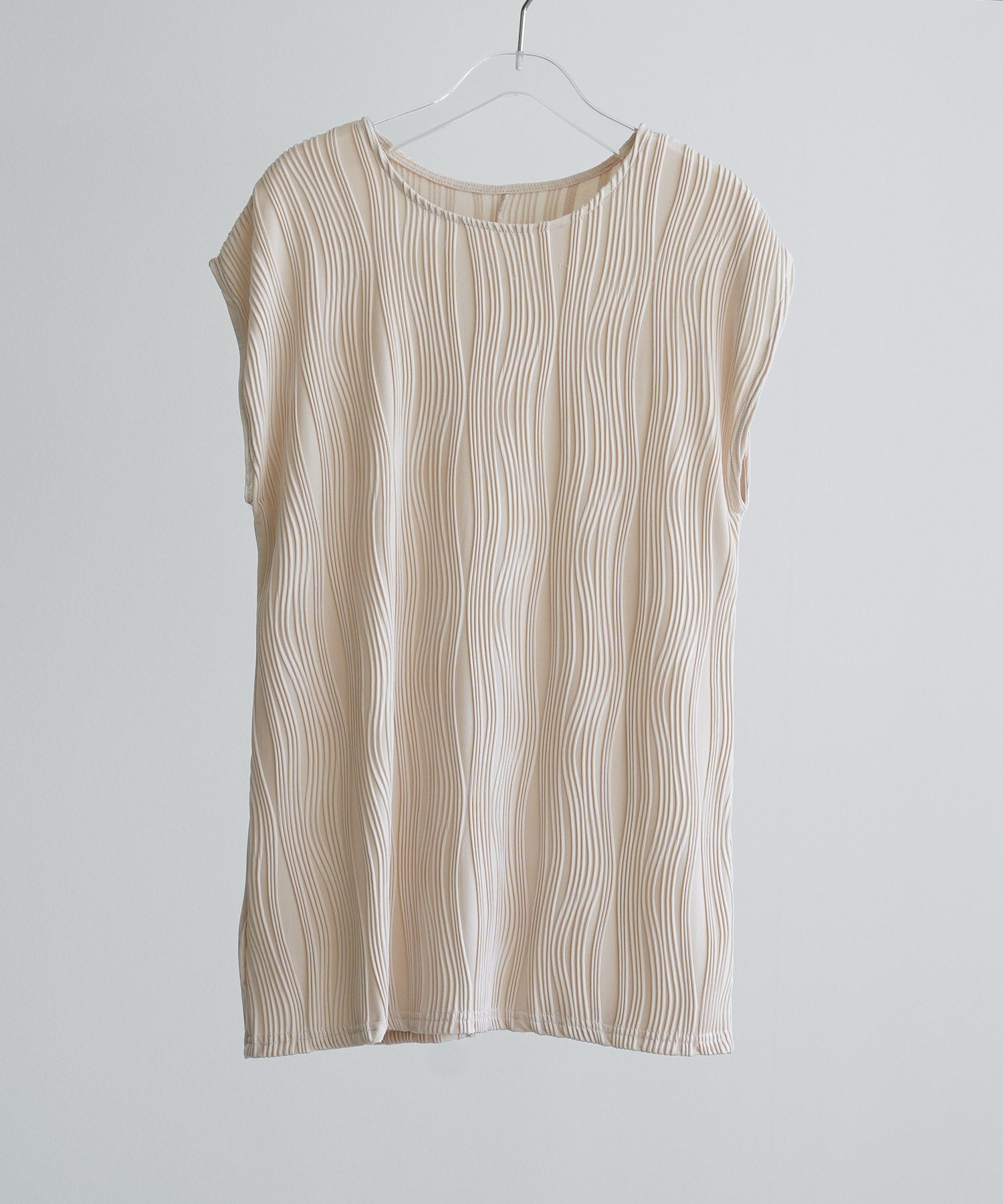 カットソーセットアップ パンツドレスdsrb1259 アイボリー