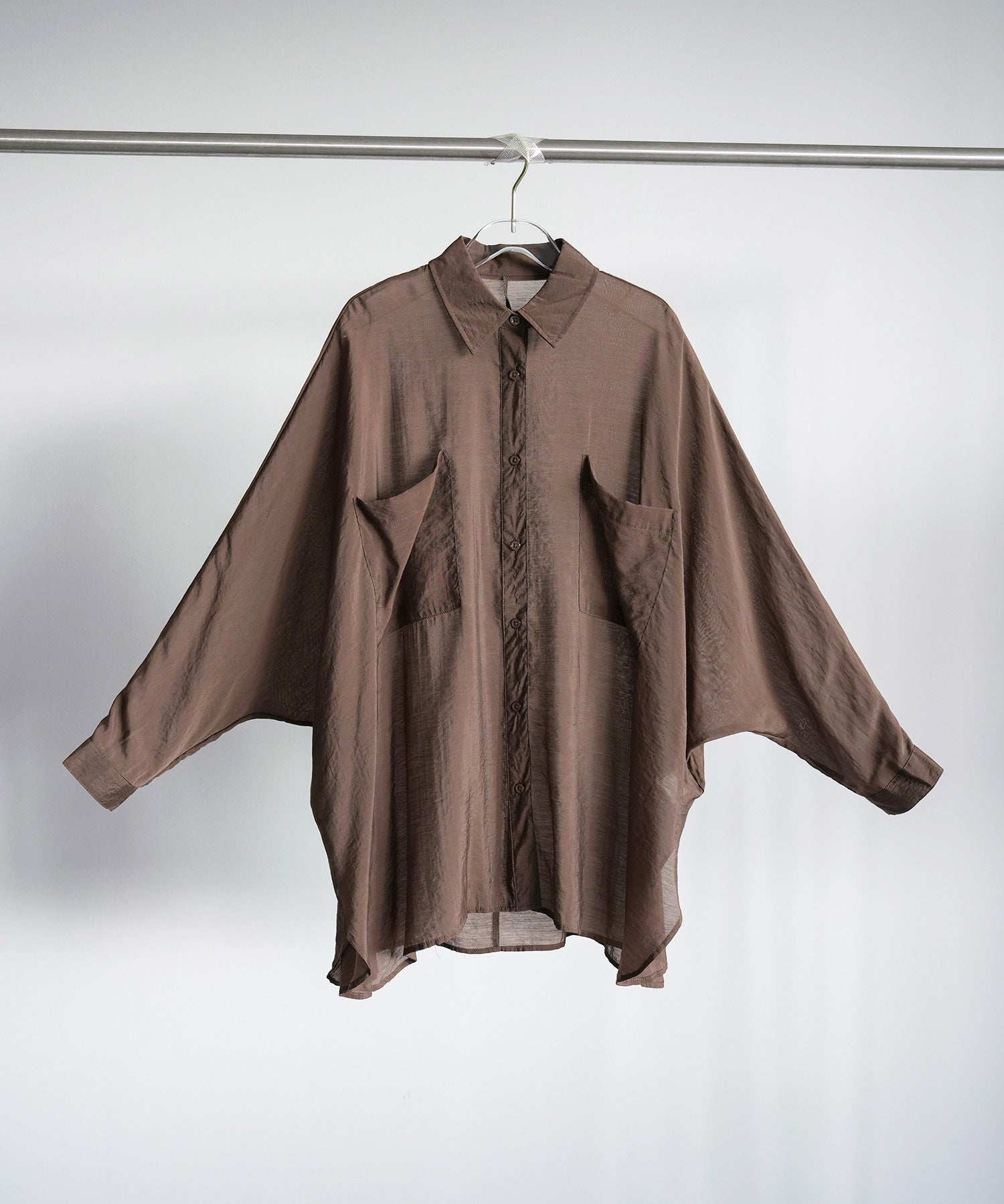 シャツ レディース オーバーサイズ 透け感dsrb4558