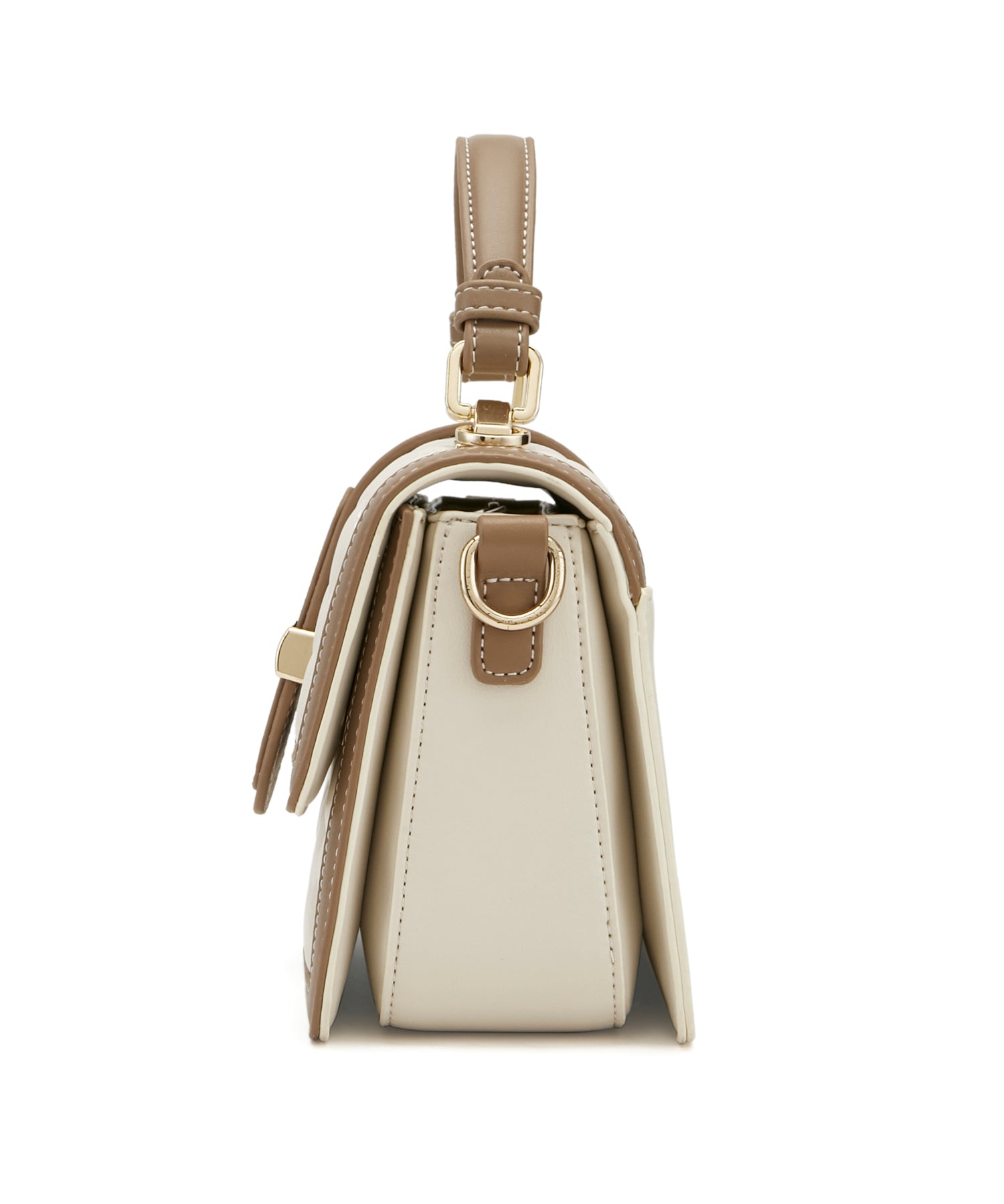 牛床革キルティングショルダーバッグjsn412374415 オフホワイト