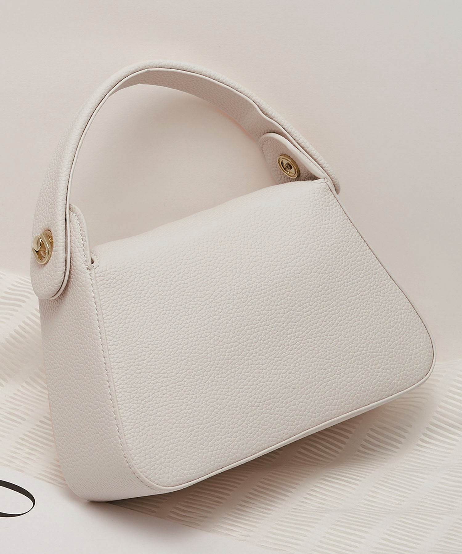 牛床革レザー2WAYショルダーバッグjsn442285215 オフホワイト