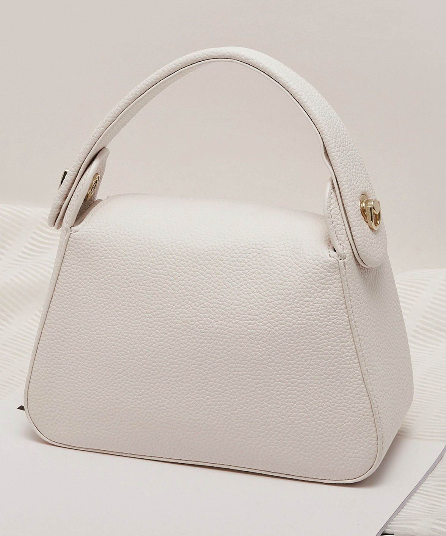 レフトン ホワイトプードル 置物 バッグ レフトン ホワイトプードル 置物 バッグ