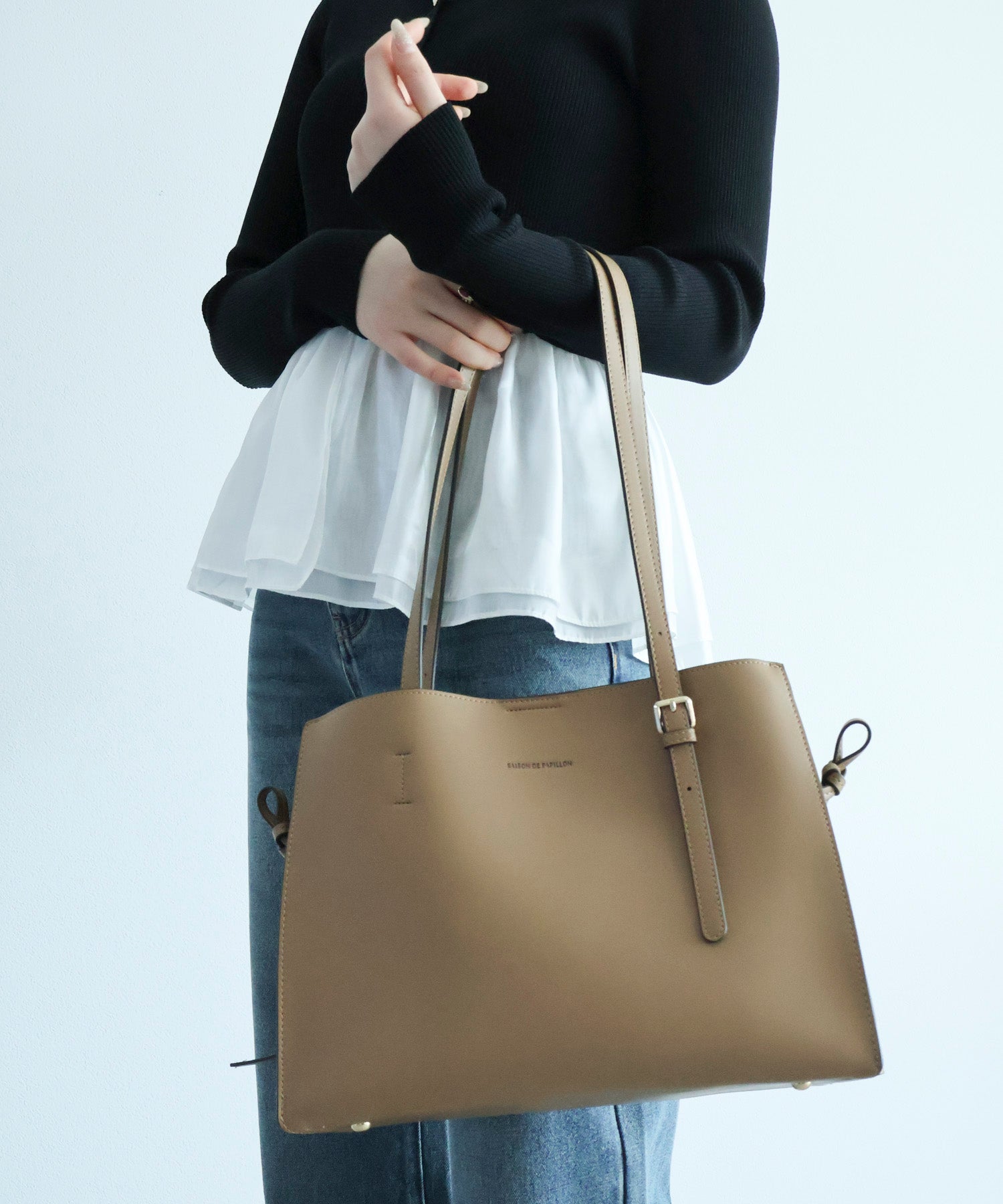 MEXICAN レザートート 通勤通学 大容量mlbd01212238 ブラウン – [公式