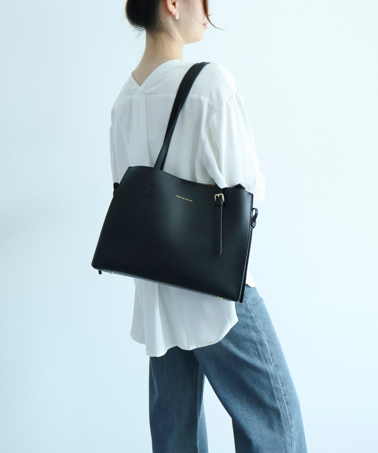 MEXICAN レザートート 通勤通学 大容量mlbd01212238 ブラック – [公式