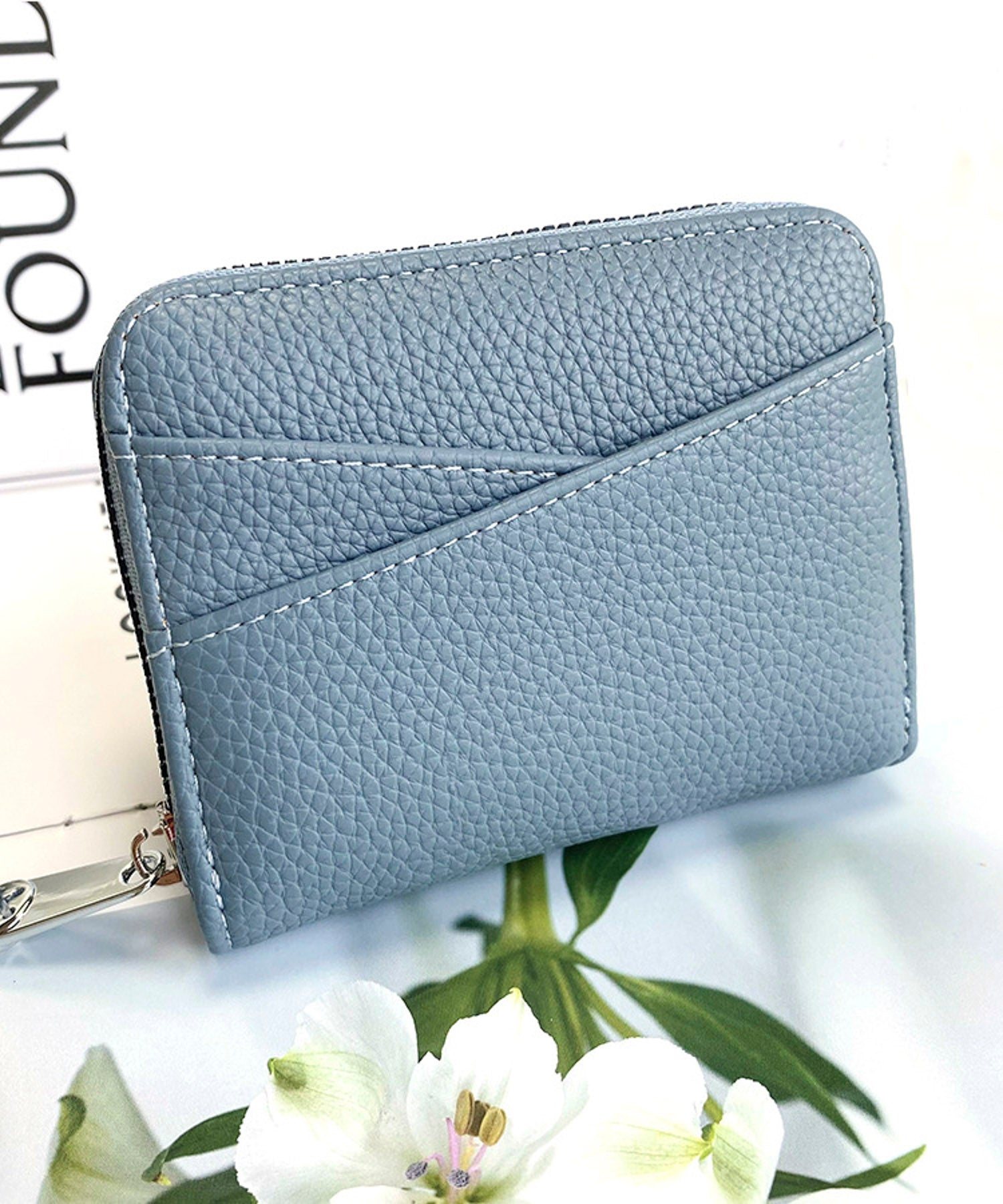 【MAHIYA】Posy Purse/レザーパース/カード&コイン/ジップ ポジー財布 - マヒヤ