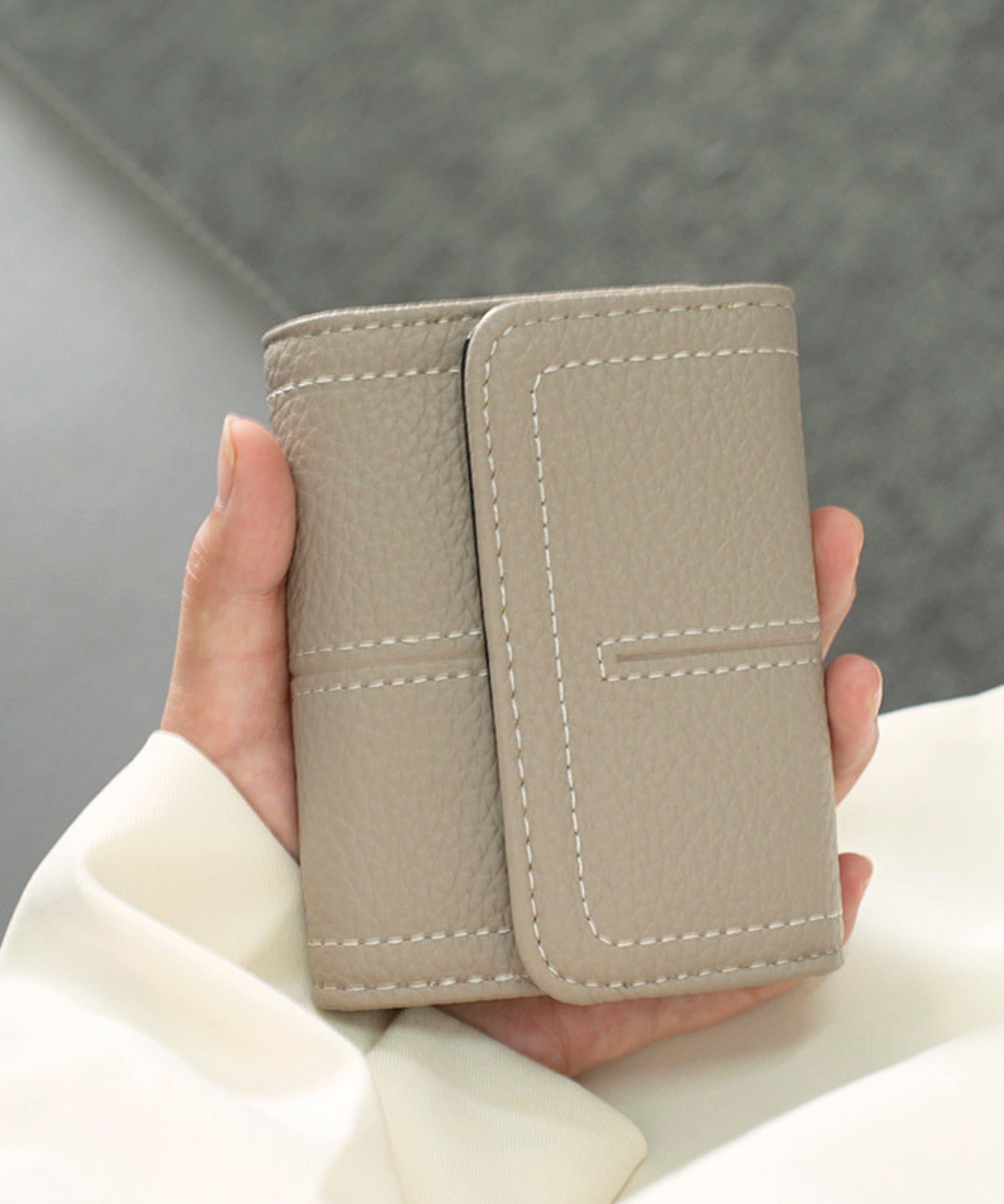 ＰＵレザーじゃばらカードケース 大容量 韓国ファッションバッグ ｜ 全4色
