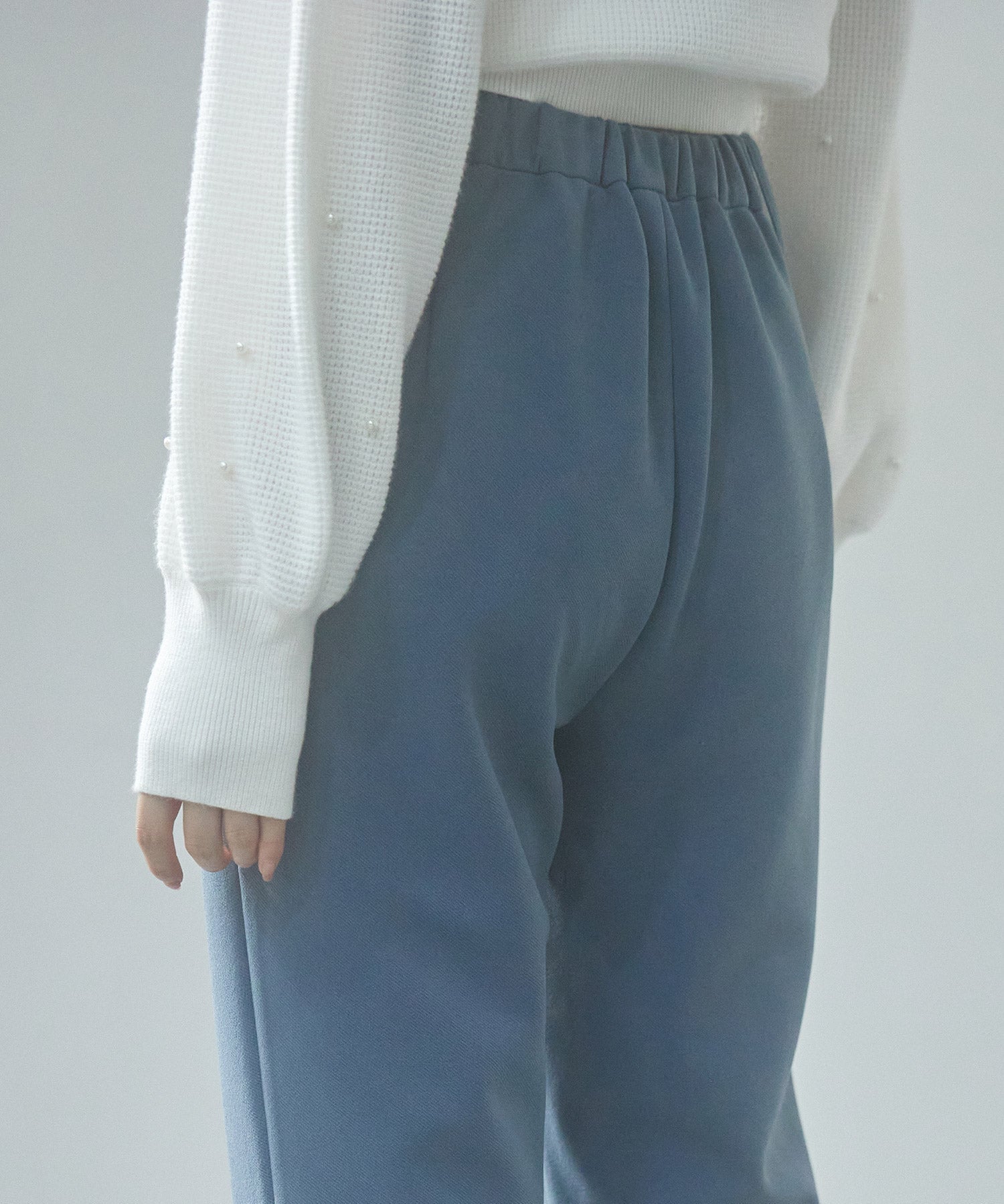 ウエストゴムストレッチフレアパンツsdp0019