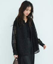 透かしレースオーバーシルエットシャツ
sdp0053