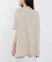 ボートネックカットソーTシャツsdp0198 ベージュ