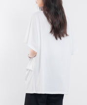 ボートネックカットソーTシャツsdp0198 ホワイト