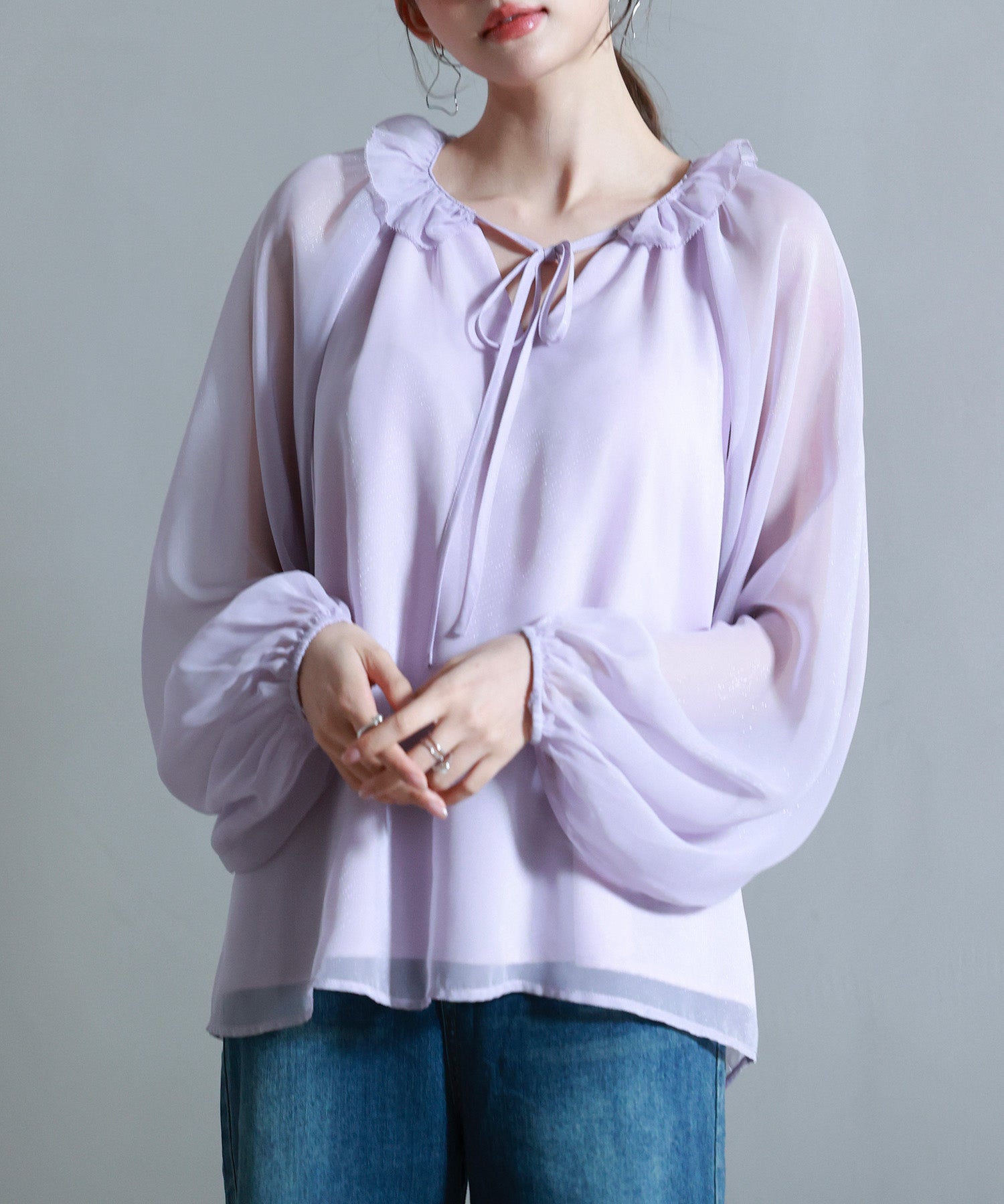 ピンク シフォンブラウス スパンコール付き 楽天市場】シフォン ブラウス ピンクの通販