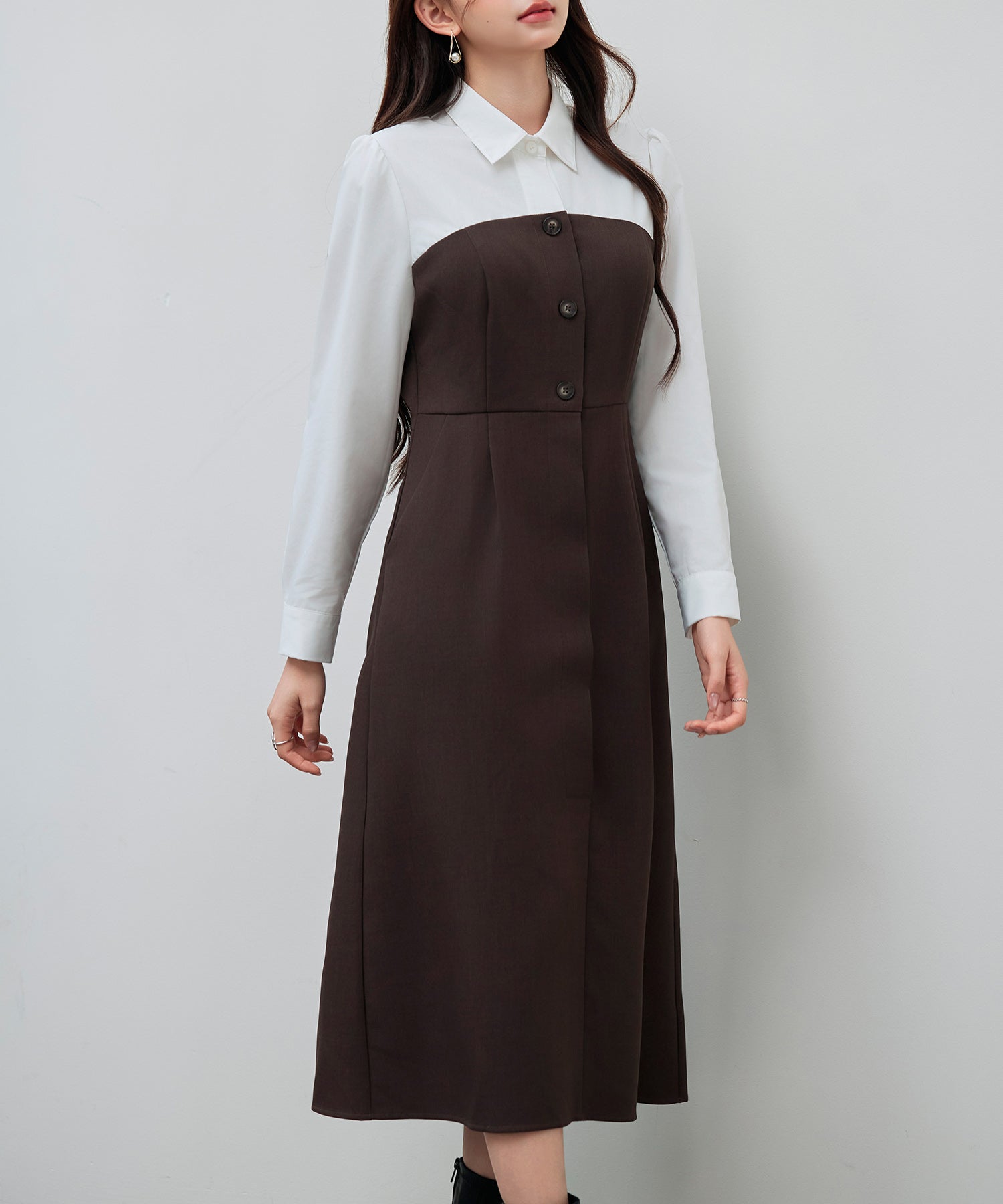 ドッキングビスチェワンピースsdp0333 チョコ – [公式]SAISON DE