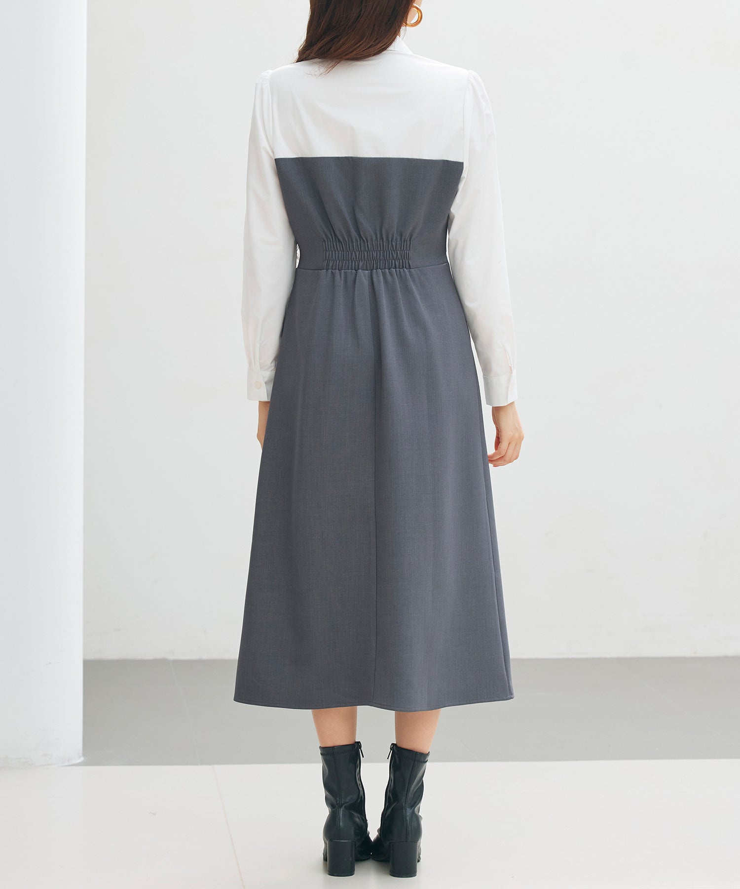 ドッキングビスチェワンピースsdp0333 チャコール – [公式]SAISON DE