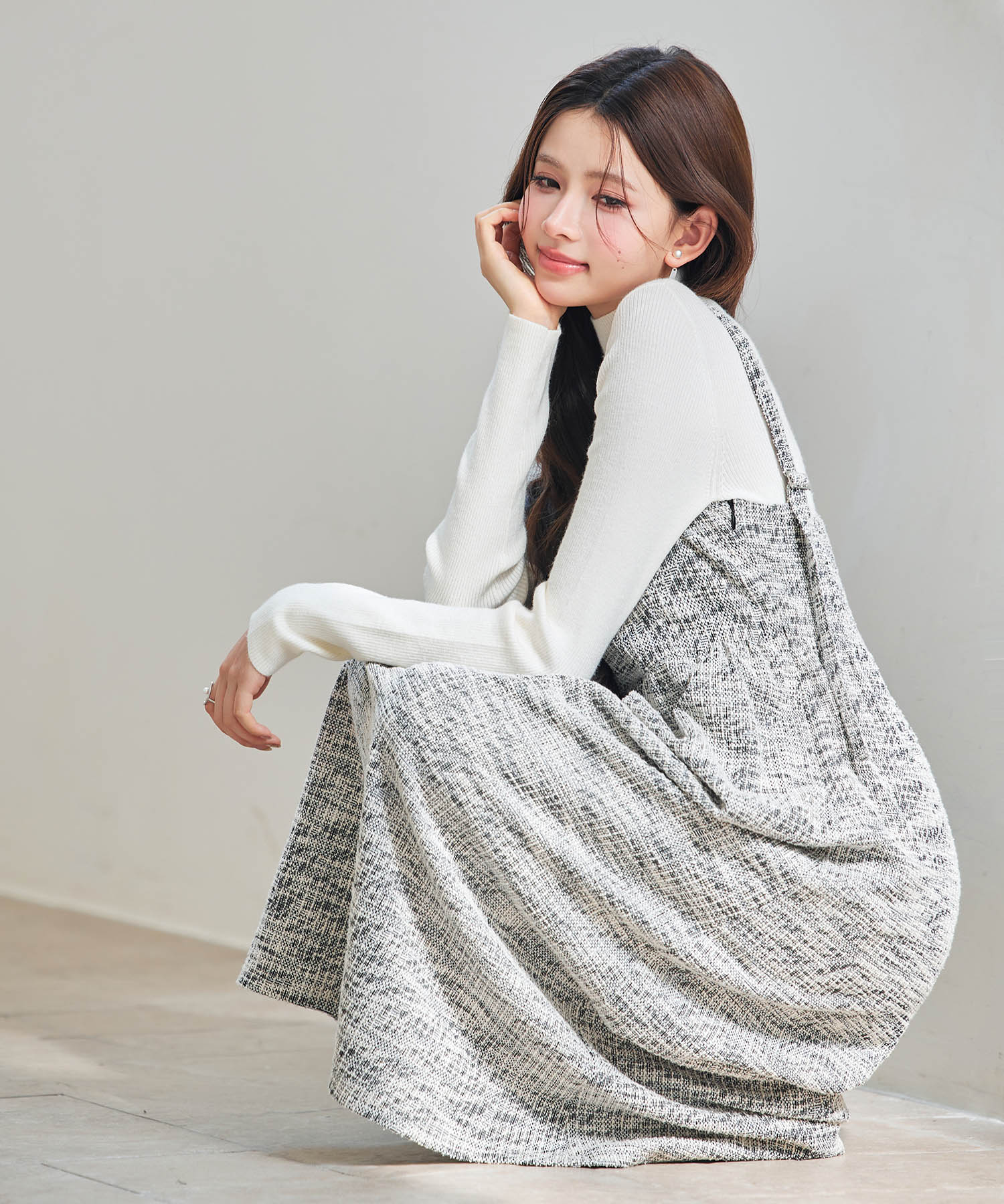 PAMM キャミワンピース 知性のストライプキャミワンピース(海中林) – pamm.officialstore