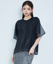 異素材ラグランスリーブTシャツsdp0386-102-8