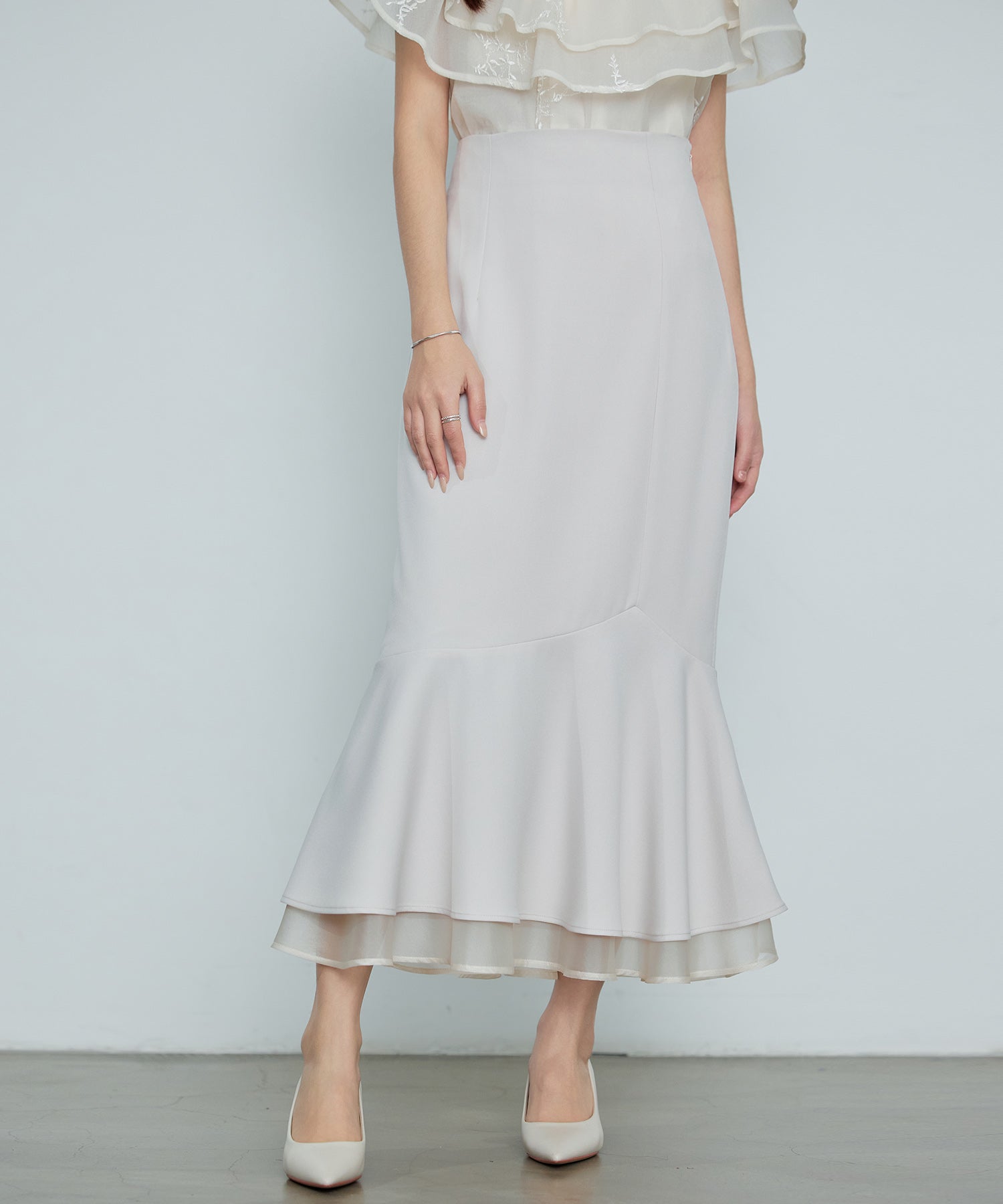 アシンメトリー二段フリルスカートsdp0393-102-14