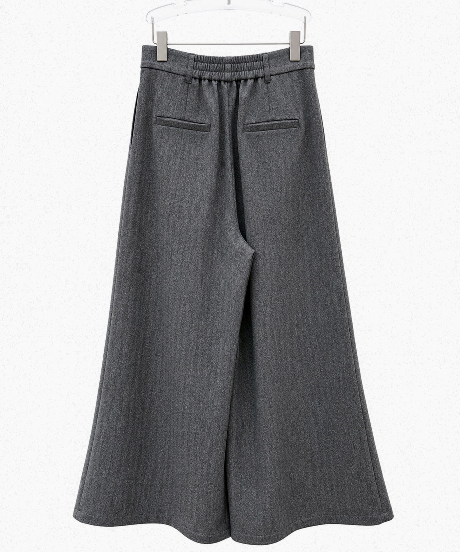 アシンメトリウエストワイドパンツ