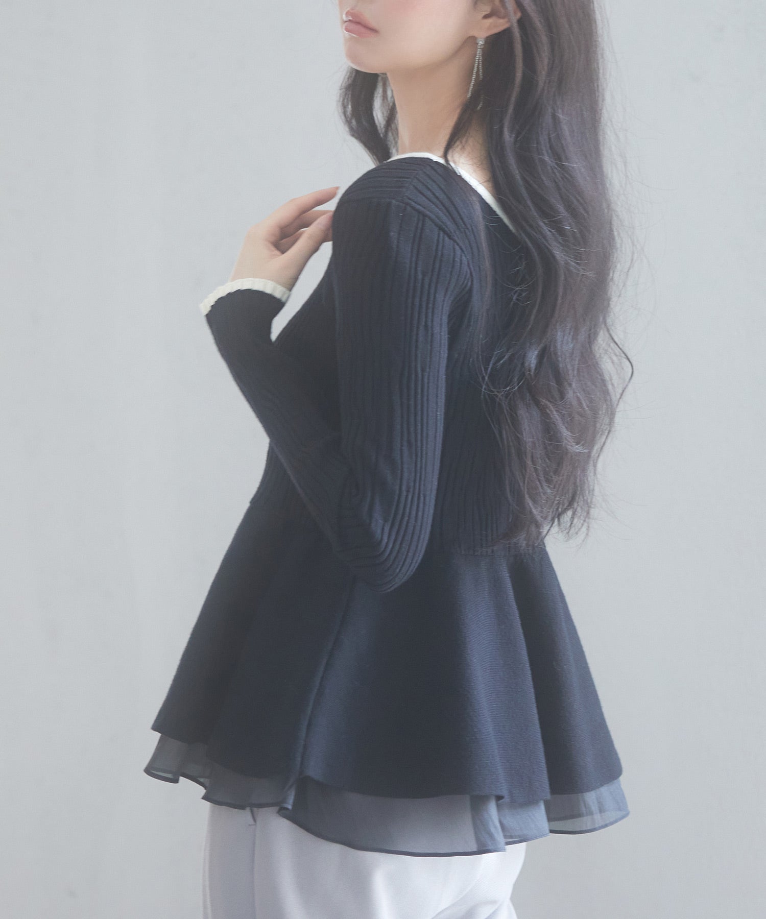 WILLSELECTION｜ランダムサテンリボンプルオーバー | Rakuten