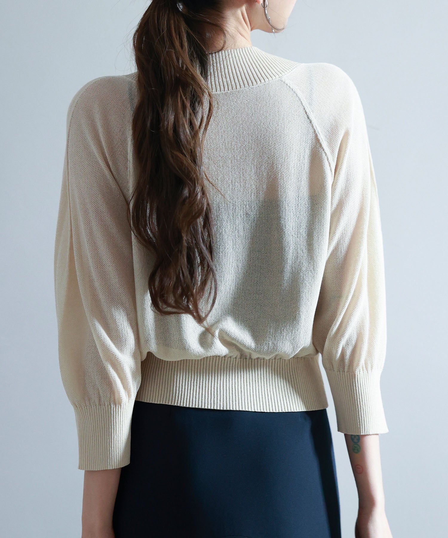 ラグランスリーブVネックカーディガンsdp8055 ベージュ – [公式