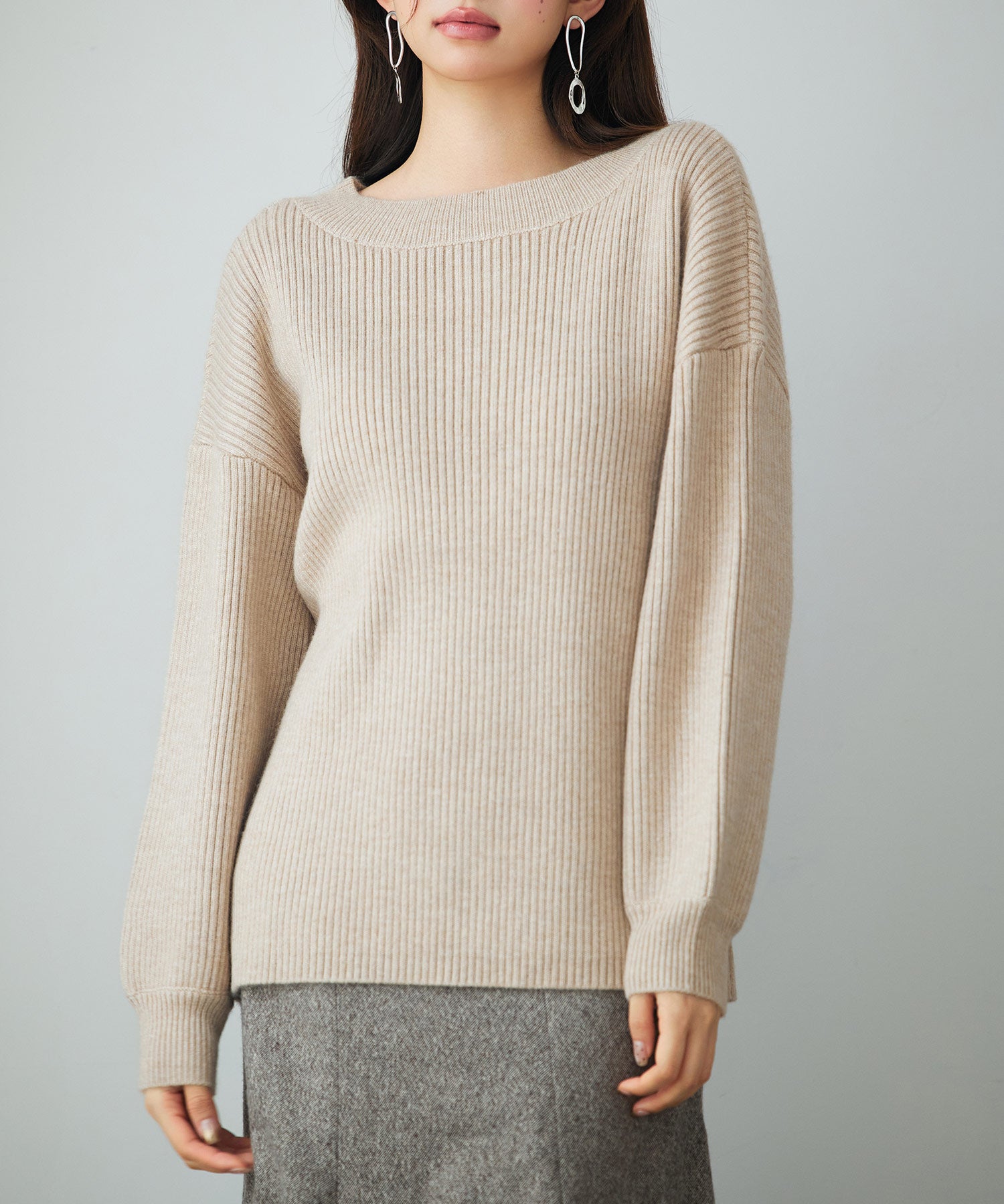 3WAYダブルジップニットカーディガンsdp8102 ベージュ – [公式]SAISON