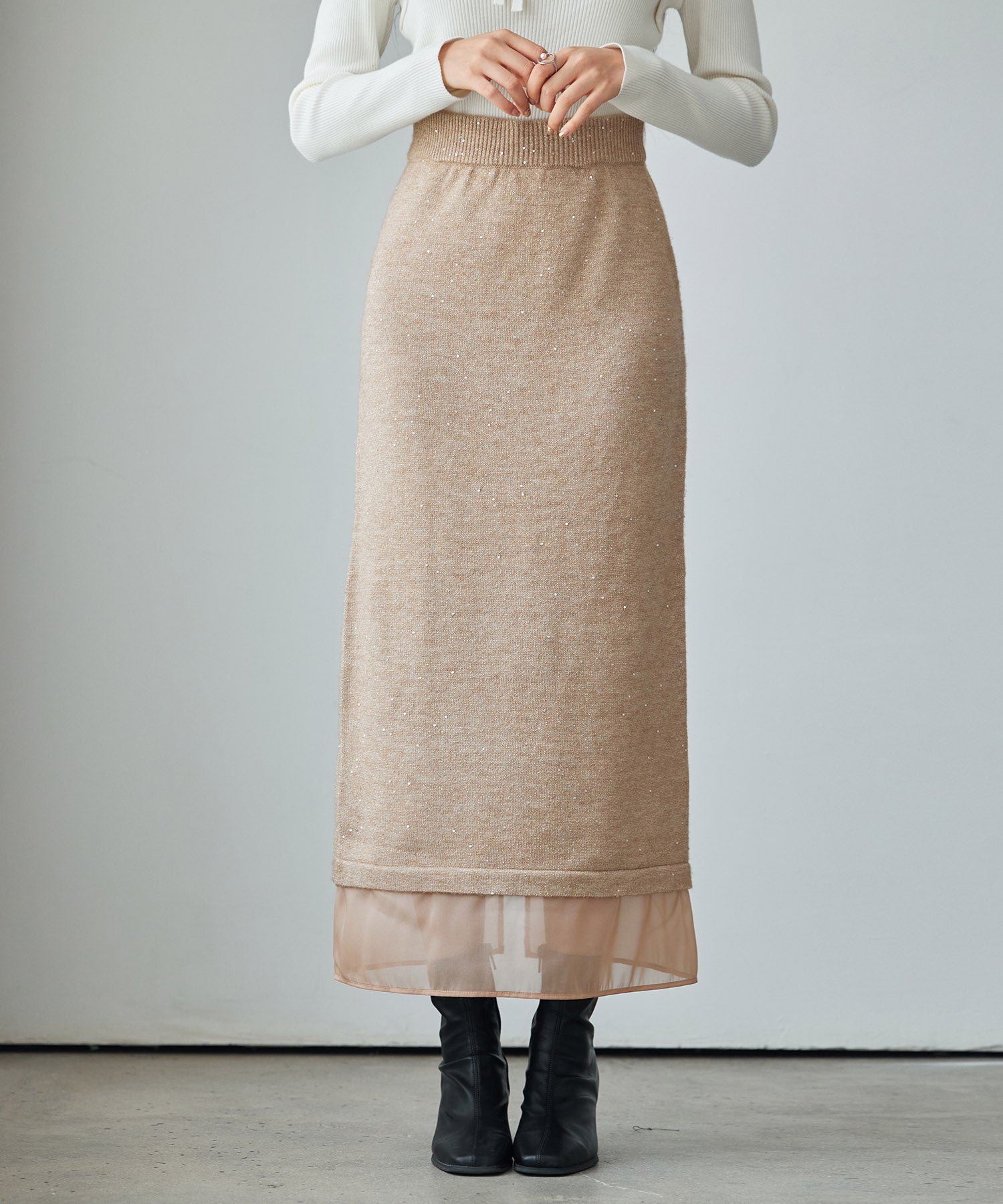お値下げ⭐︎EVERYDAY I LIKE ベージュタイトスカート タイトスカート - SOÉJU online store｜上質な大人の女性のためのスカート