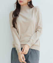 エブリデイシアーフリルニットプルオーバーsdp8118 ベージュ