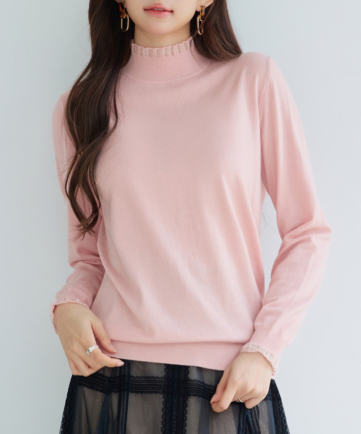 エブリデイシアーフリルニットプルオーバーsdp8118-103-26