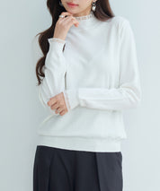 エブリデイシアーフリルニットプルオーバーsdp8118 アイボリー